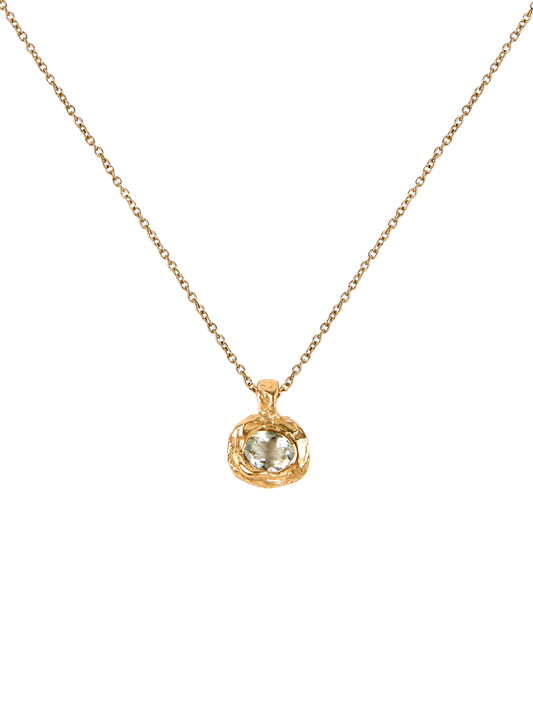 The Green Amethyst Soul Necklace // Limited Edition