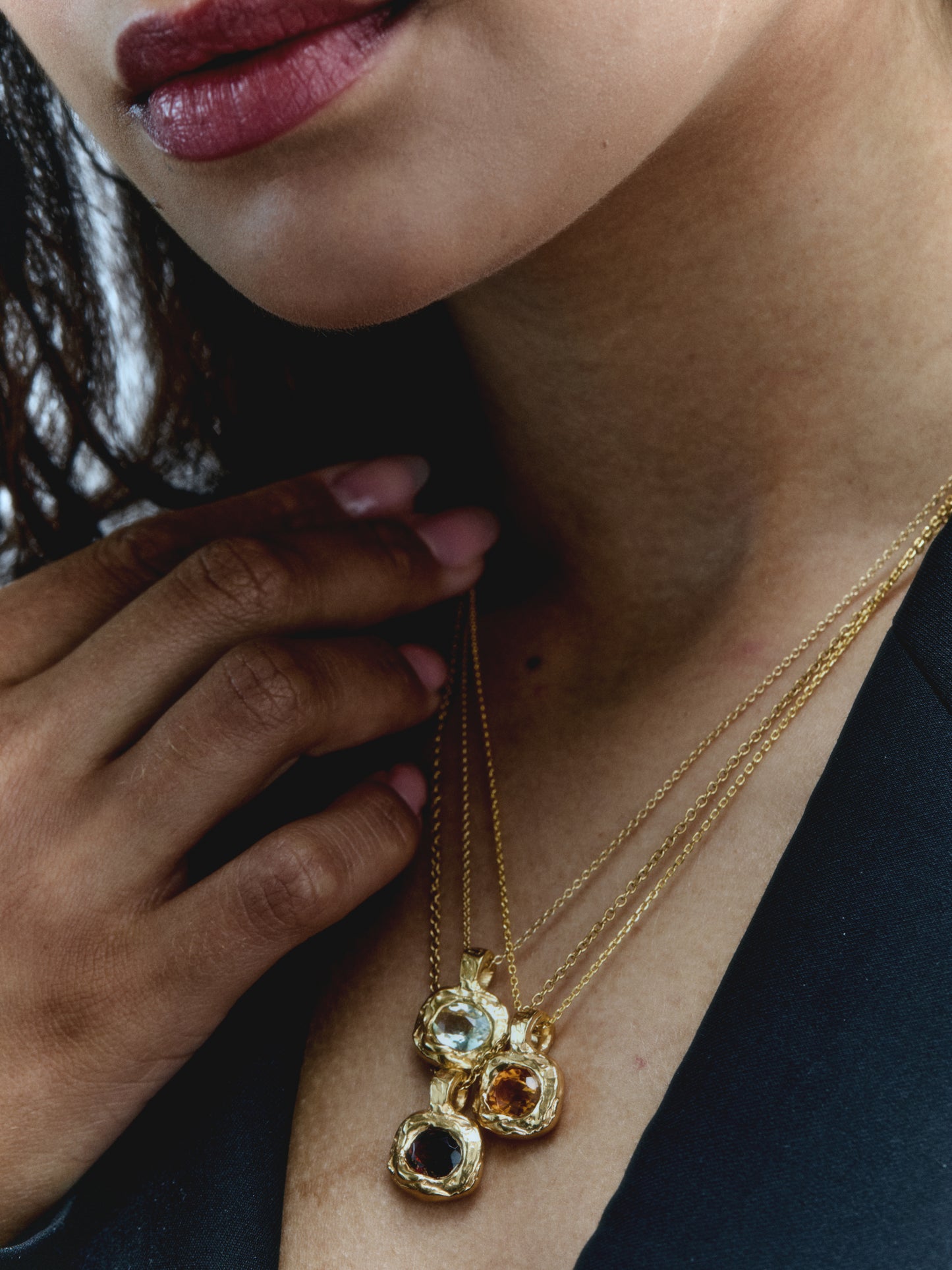 The Garnet Soul Necklace // Limited Edition