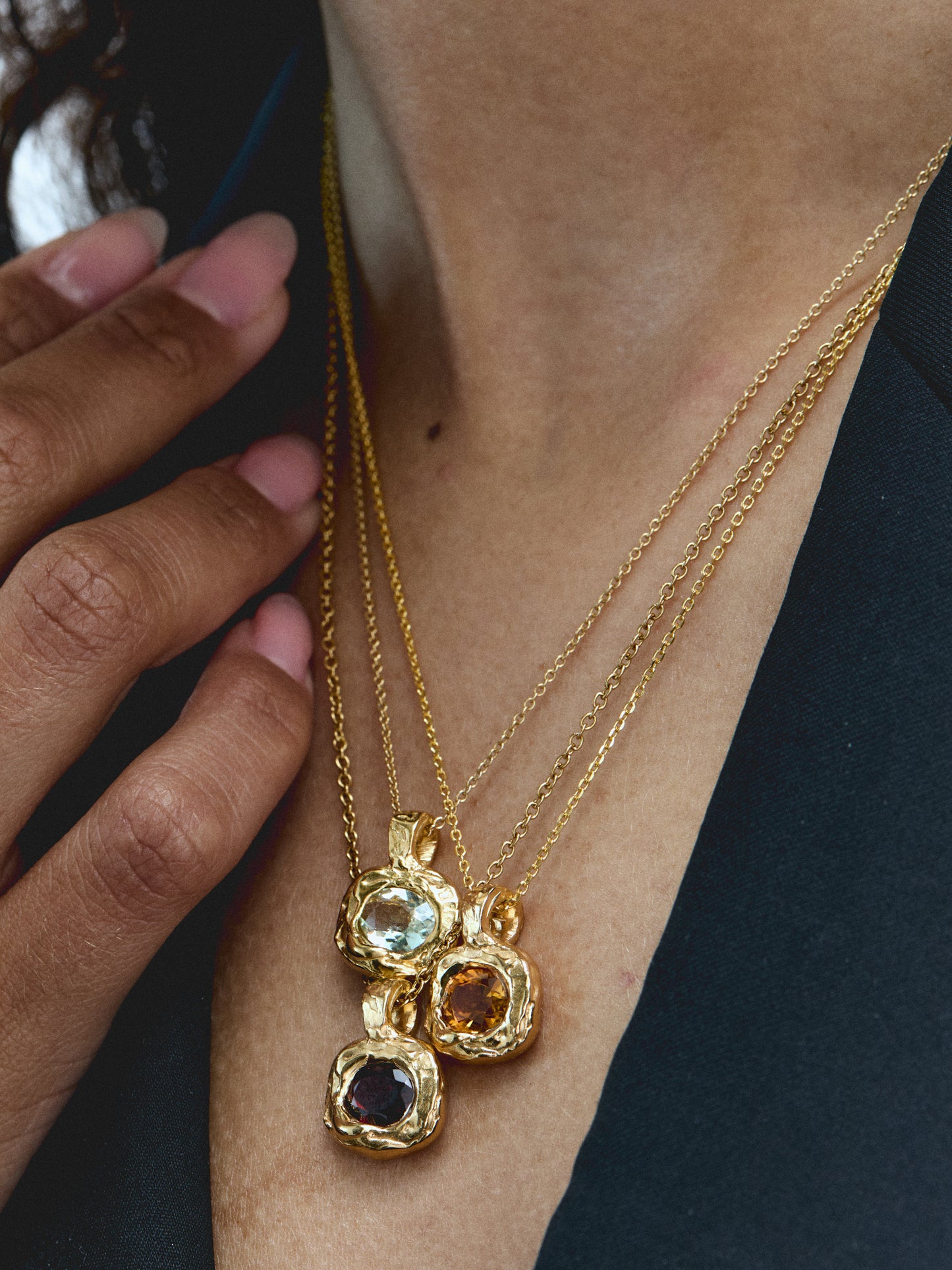 The Garnet Soul Necklace // Limited Edition