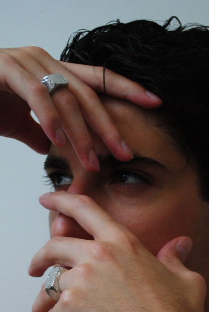 The Apex Ring - recycled silver