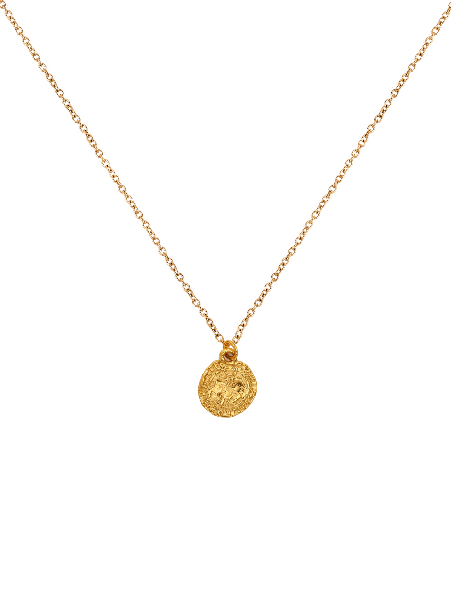 The Solstice Necklace - 24kt gold vermeil