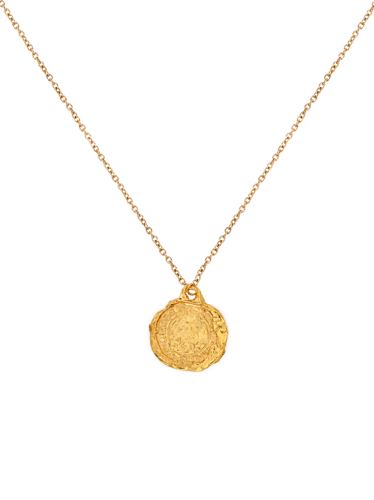 The Solstice Necklace - 24kt gold vermeil