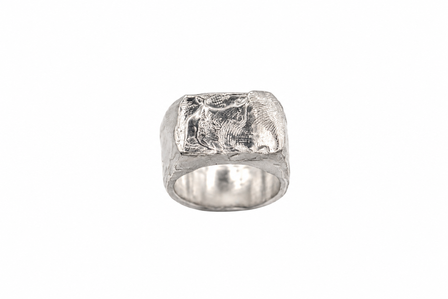 The Apex Ring - recycled silver